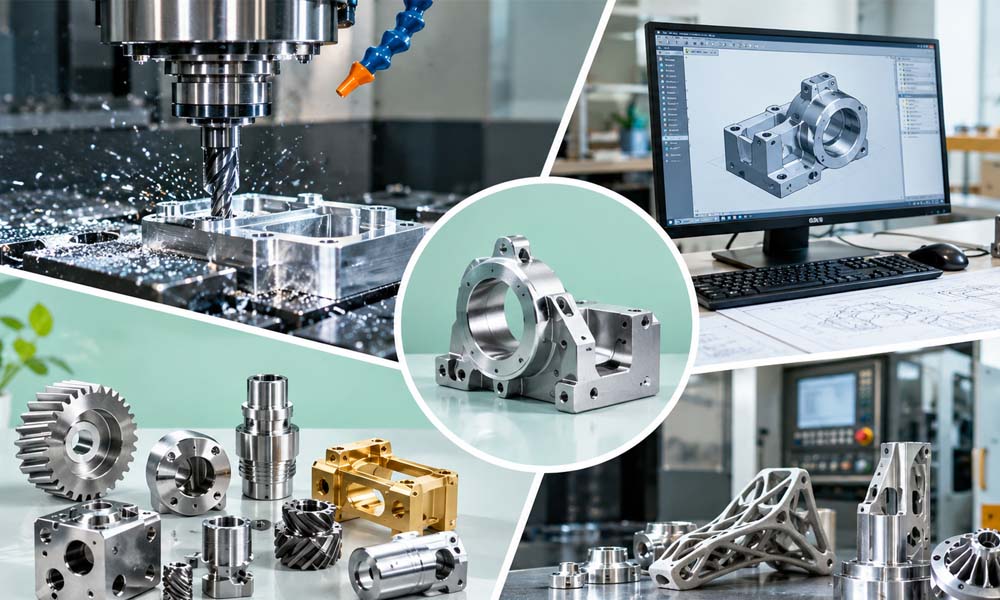 ایده کامل طراحی و تولید قطعات صنعتی با CNC