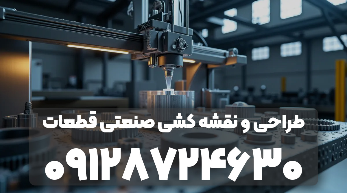 نقشه کشی صنعتی قطعات